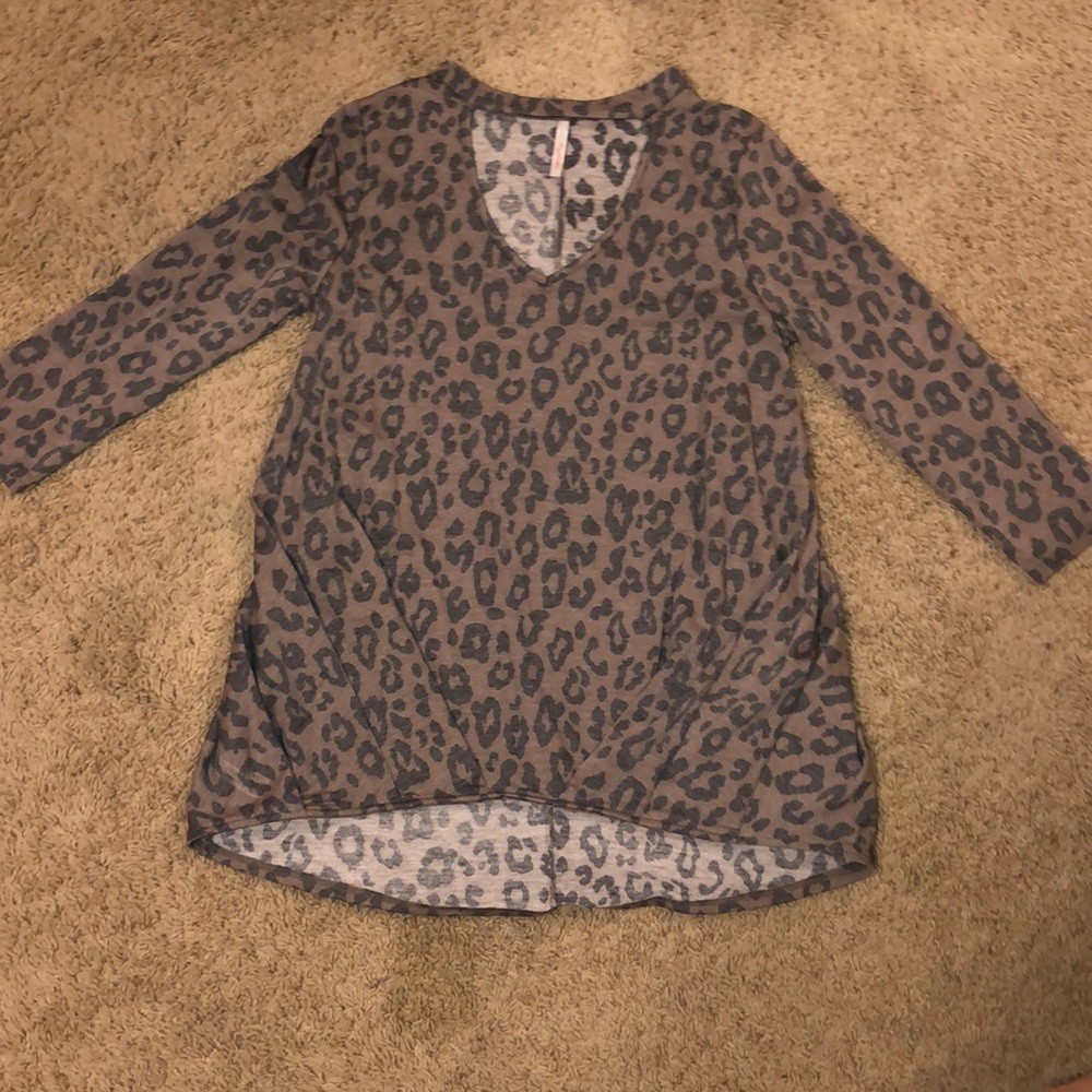Leopard blouse